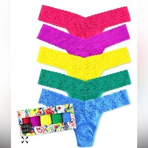 Hanky Panky Multicolor Lace Underwear Set 4-14
